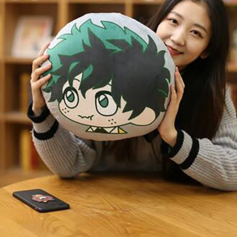 TZP028A 48 см аниме чучела плюшевая My Hero Academy Midoriya izku плюшевая кукла Todoroki Shoto чучела плюшевая подушка для объятий Подарочные игрушки TZP028 - Цвет: TZP028A
