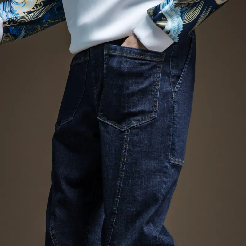 Skinny Jeans Men Slim Time-limited Zipper Fly Light Pinli Fall New Men's Decorated Cylinder Small Foot Leisure B193516249