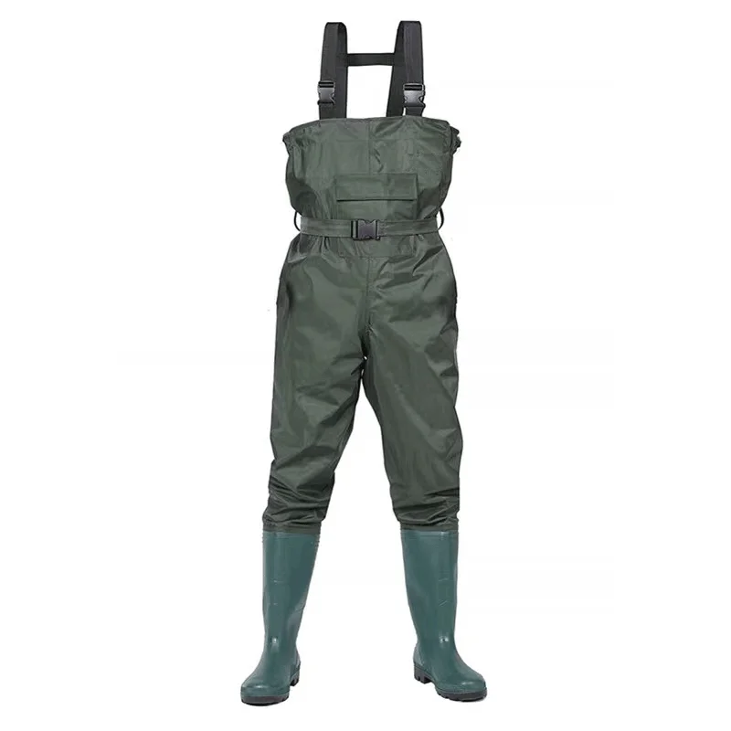 Fishing Chest Waders Camouflage Waterproof Breathable Fly Fishing