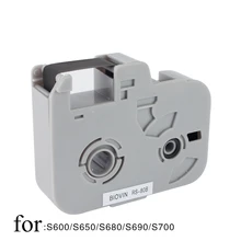 Линия машины S600 S650 S680 S700 S750 S700E лента RS-80B RS-102B черный/белый лента