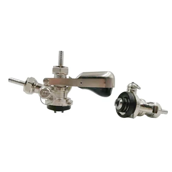 

D-Type Keg Coupler Free Shipping Dispenser- Beer Tap for Keg with Safety Pressure Relief Valve Home brewing Club Bar FD-D19