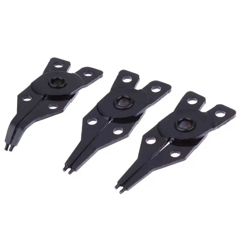 4 in 1 Snap Ring Pliers Plier Set DIY Circlip Combination Retaining Clip Jewelry Circlip Pliers Internal External Ring Remover