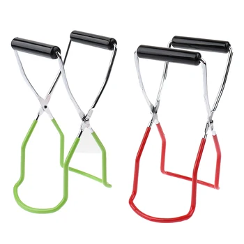 

Stainless Steel Bowl Clip Anti-slip Anti-Scald Canning Jar Lifter Tongs Grip Handle Secure
