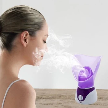 

Constant Temperature 3-levels Facial SPA Pores Steam Skin Sauna Beauty Face Mist Thermal Steamer Clean EU/US /UK Plug