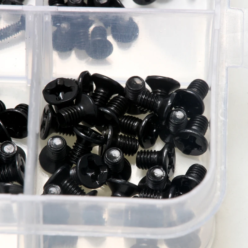 10 Viti Svasate M2 X 3 Mm Ni-Plated Phillips - Per Laptop E Macchinari, In Acciaio - Foto 8