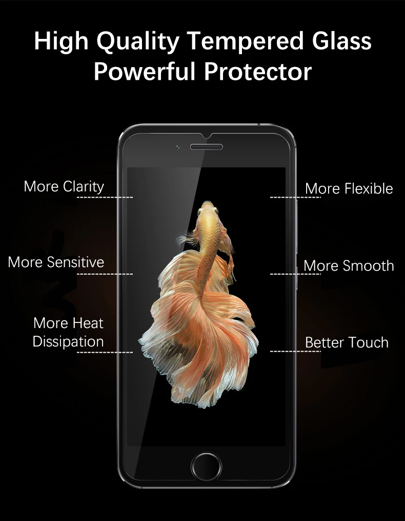 0,1 мм ультратонкое защитное закаленное стекло для Iphone 11 Pro Xs Max Xr X, Защитное стекло для экрана для Iphone 6 6s 7 8 Plus