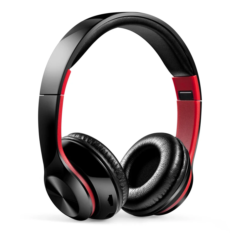 

Bluetooth Headphones Wireless Headset HIFI stereo Earphones with Microphone for mobile Phones Support SD card