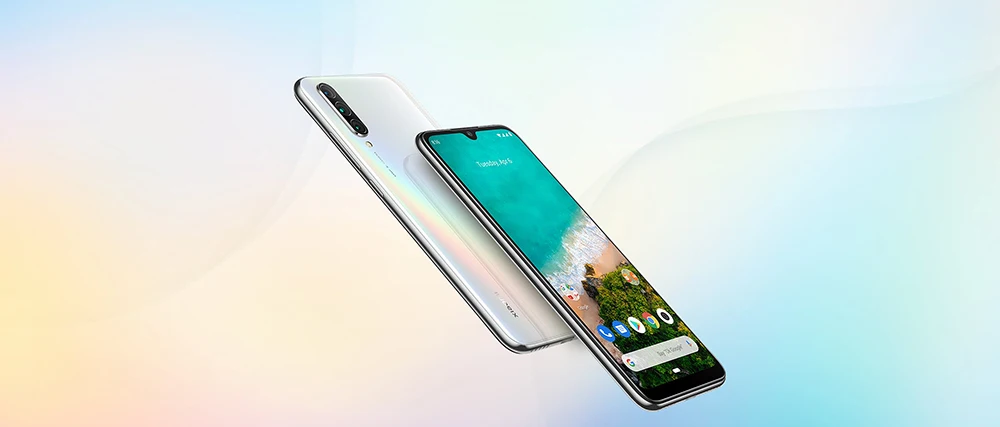 Смартфон Xiaomi Mi A3, глобальная версия, 4 ГБ, 64 ГБ, 32 МП, Селфи, Android, мобильный телефон Snapdragon 665, камера 48 МП, 4030 мАч, 6,09 дюйма