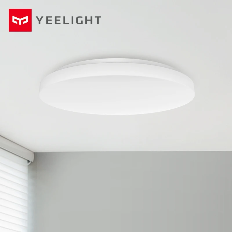 Yeelight умный светодиодный потолочный светильник приложение Bluetooth пульт дистанционного управления 24 Вт пылезащитный 420 мм потолочный светильник 3 регулируемой яркости