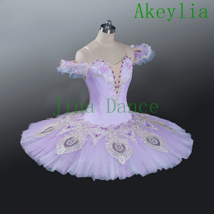 Lilac Ballet Tutu Sleeping Beauty Variation Professional Ballet Competiton Ballet Tutu Dress for girls Nutcracker tutu