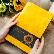 

Flower Soft PU Leather A5 Journal and Notebook Planner Agenda 128 Sheets Thicken Personal Diary Notepad Office School Stationery