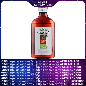 

Mirrolla Onion Shampoo with red pepper extract, 250 ml. 4241265