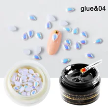 Жесткий не моющийся верхний слой гель стойкий поли гель для ногтей быстрое наращивание с жемчугом OR88