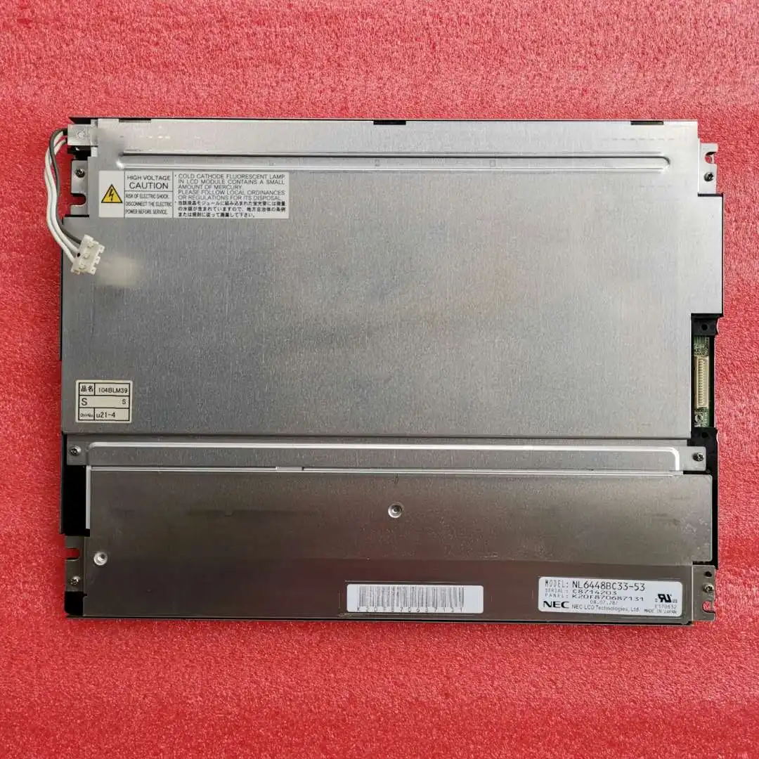 

Original 10.4" inch NL6448BC33-53 NL6448AC33 53 Industrial LCD Screen one Year Warranty