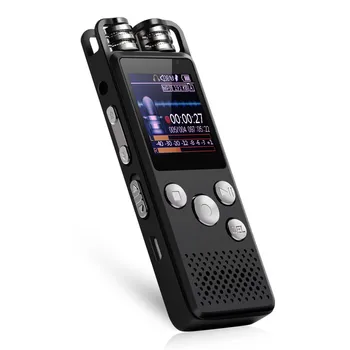 

2020 4/8/16/32GB Professional Voice Activated Digital Audio Voice Recorder USB MP3 Player Non-Stop 50hr Recording Noise control