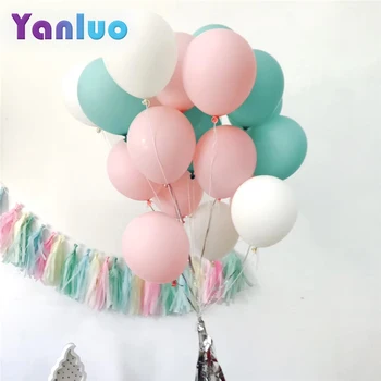 

10pcs Macarons Latex Ballon Balony Birthday Party Candy Balloons Birthday Party Decorations Girl Boy Baby Shower Wedding Golobos