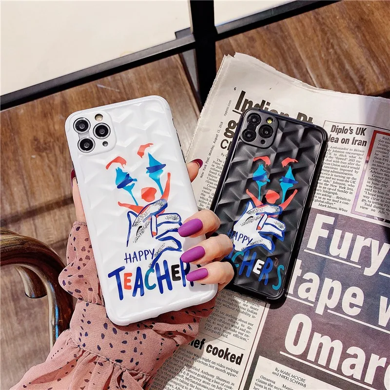 

New Movie Characters Clown Couple Soft Case For Iphone 11 12 Pro Max Mini 7 8 Plus Xr X Xs Max Se 2 Silicone Phone Cover Fundas