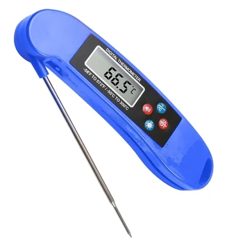 

Talking Meat Thermometer for BBQ- Instant Read Digital Kitchen Food Thermometer for Cooking High Temperature Oil Frying Baking C