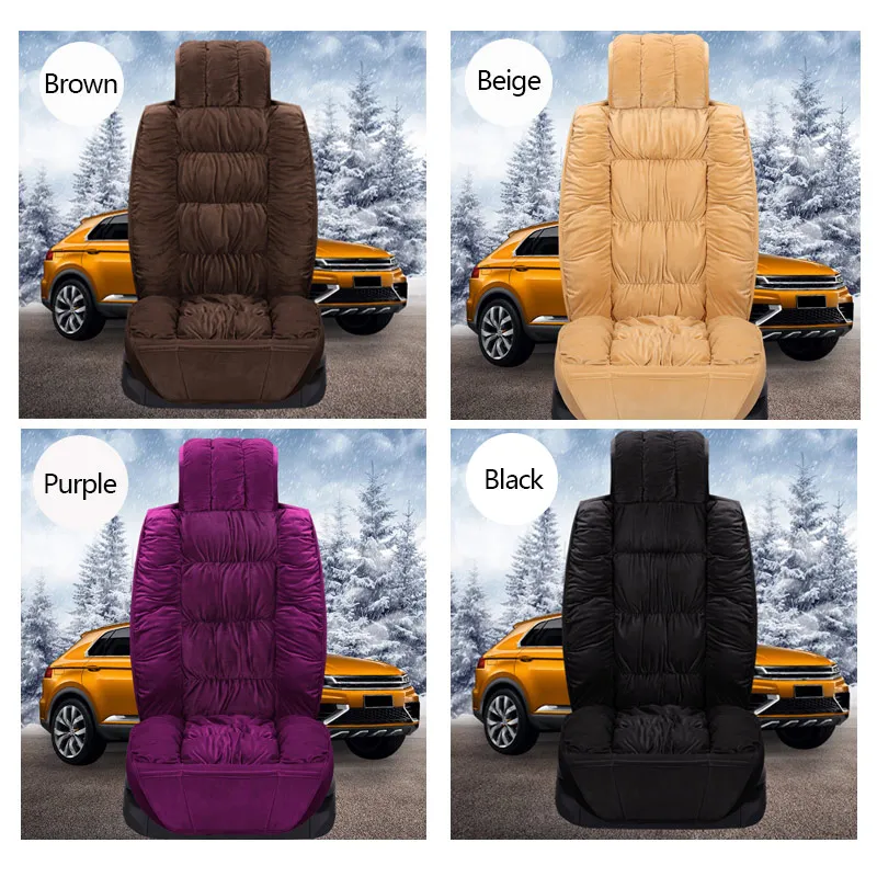 Housses de ceinture de siège de voiture, 2 pièces, coussin d'épaule chaud  en peluche pour l'hiver, pour adultes et jeunes enfants - AliExpress