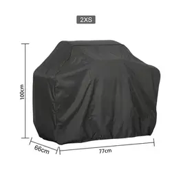 Durable Waterproof BBQ Grill Cover - Anti-Dust, Heavy Duty, Round Protective Cover (3)