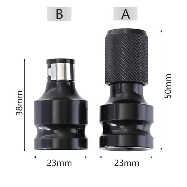 1/2 &quotквадрат до 1/4&quot Шестигранная Отвертка гнездо адаптера быстроразъемный