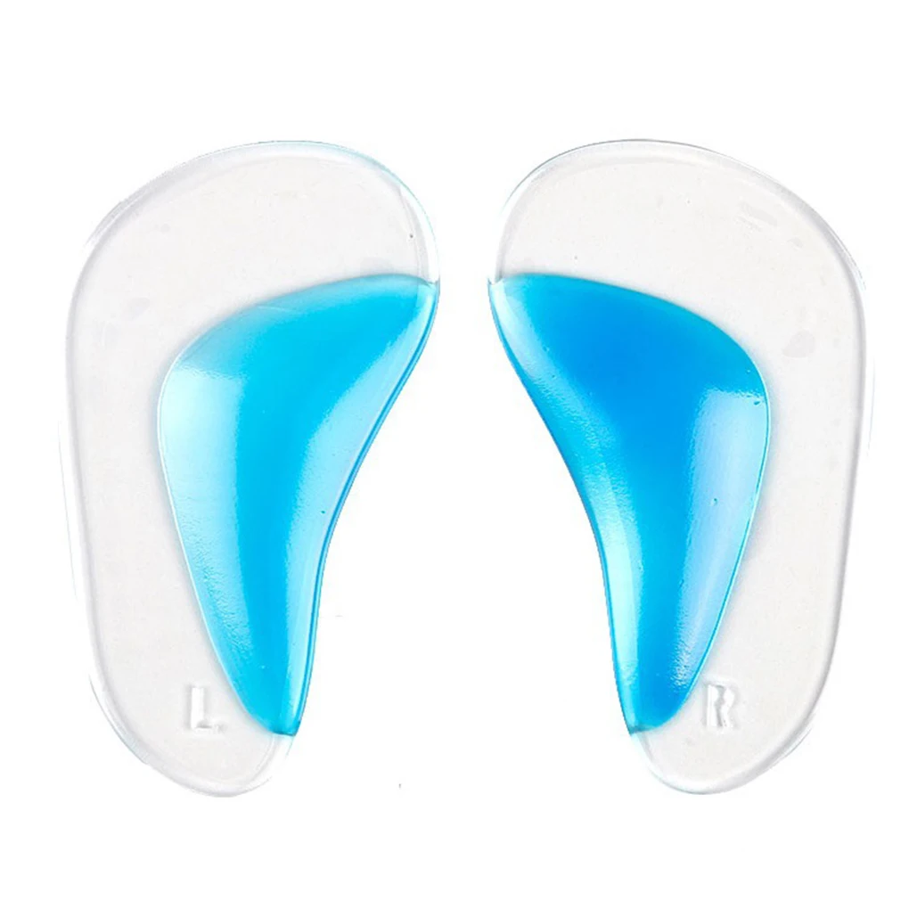 Baby Silicone Insole Flat Feet Support Shoe Adhesive Inserts Children Orthopedic Arch Support Gel Pads