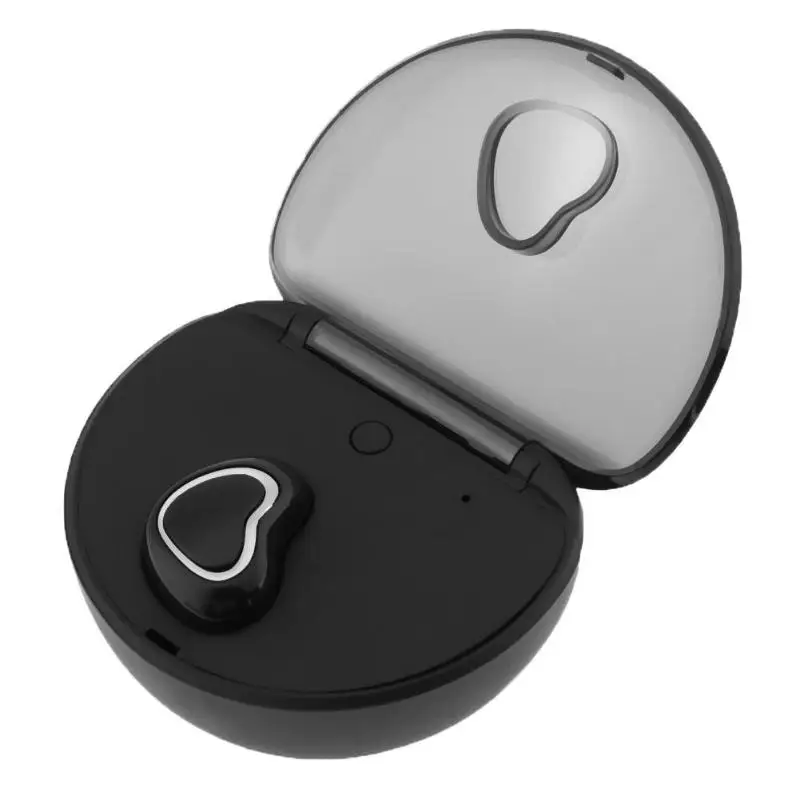 Черный Водонепроницаемые беспроводные bluetooth наушники 4,1, стерео наушники, гарнитура - Цвет: Черный