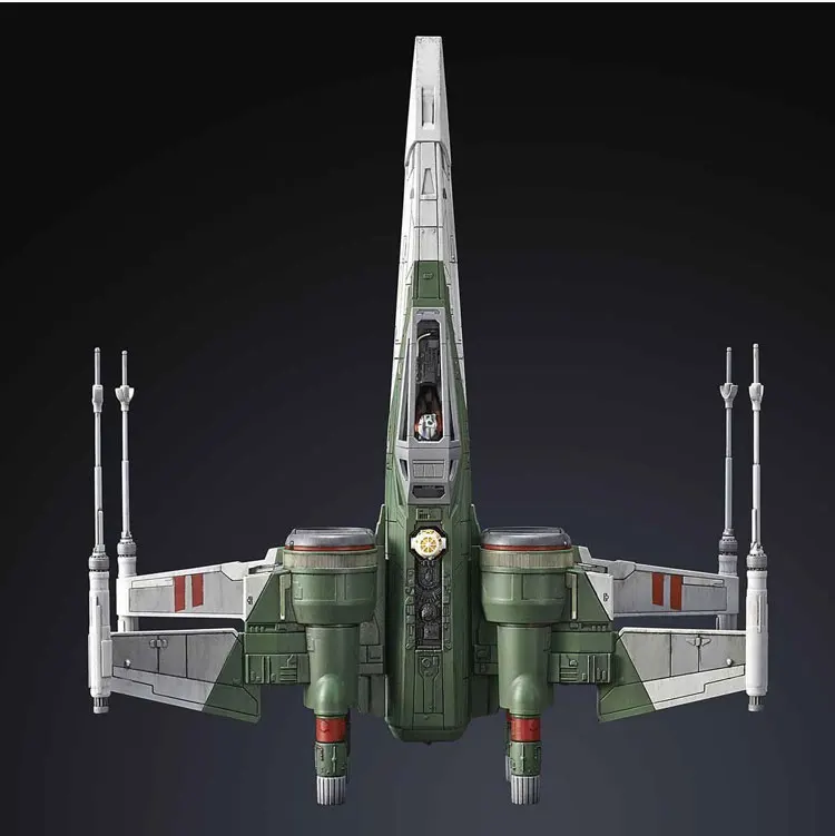 Оригинальный Строительный набор BANDIA Star Wars 1/72 масштабе X Wing Fighter фигурка игрушки