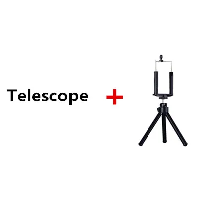 Мобильный телефон камера Телескоп 8x мини-телескоп Карманный Монокуляр высокой четкости Свет Уровень ночного видения Монокуляр - Цвет: Коричневый