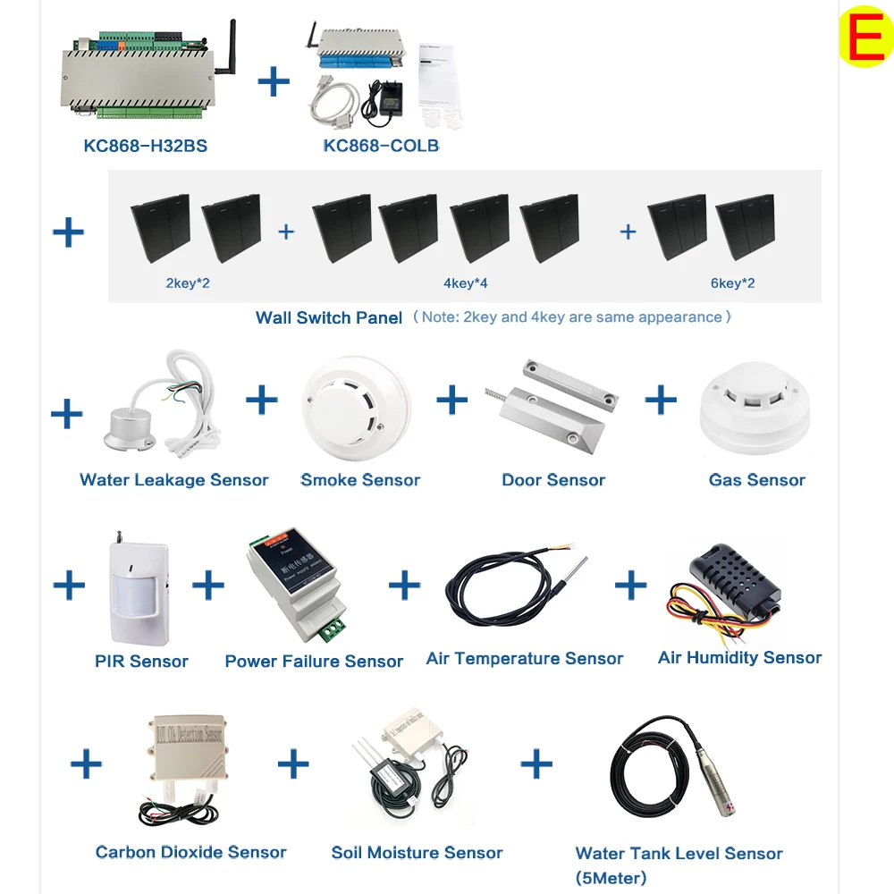 KC868-H32BS-Ethernet-Wifi-RS232-RS485-Modbus-RF433M-HTTP-MQTT-Smart ...