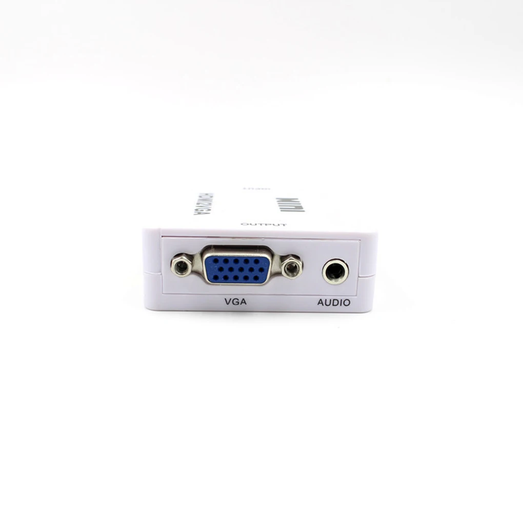 HD 1080P мини HDMI в VGA конвертер с аудио HDMI2VGA видео коробка адаптер для Xbox360 PC DVD PS3 PS4