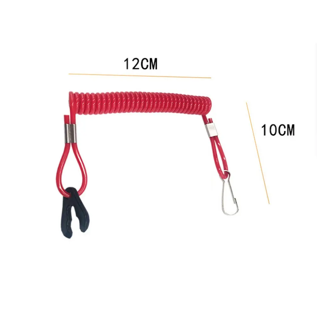 Mercury Tohatsu Marine Outboard Boat Motor Kill Switch Key Rope Safety Lanyard