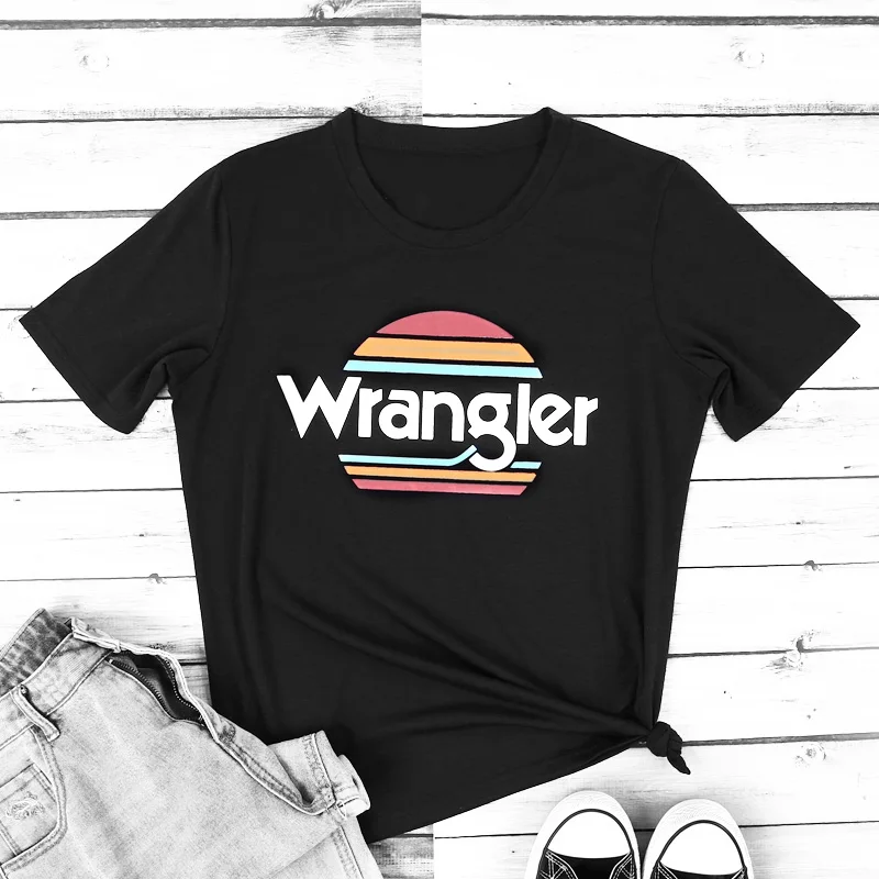 Arriba 80+ imagen wrangler t shirts for women