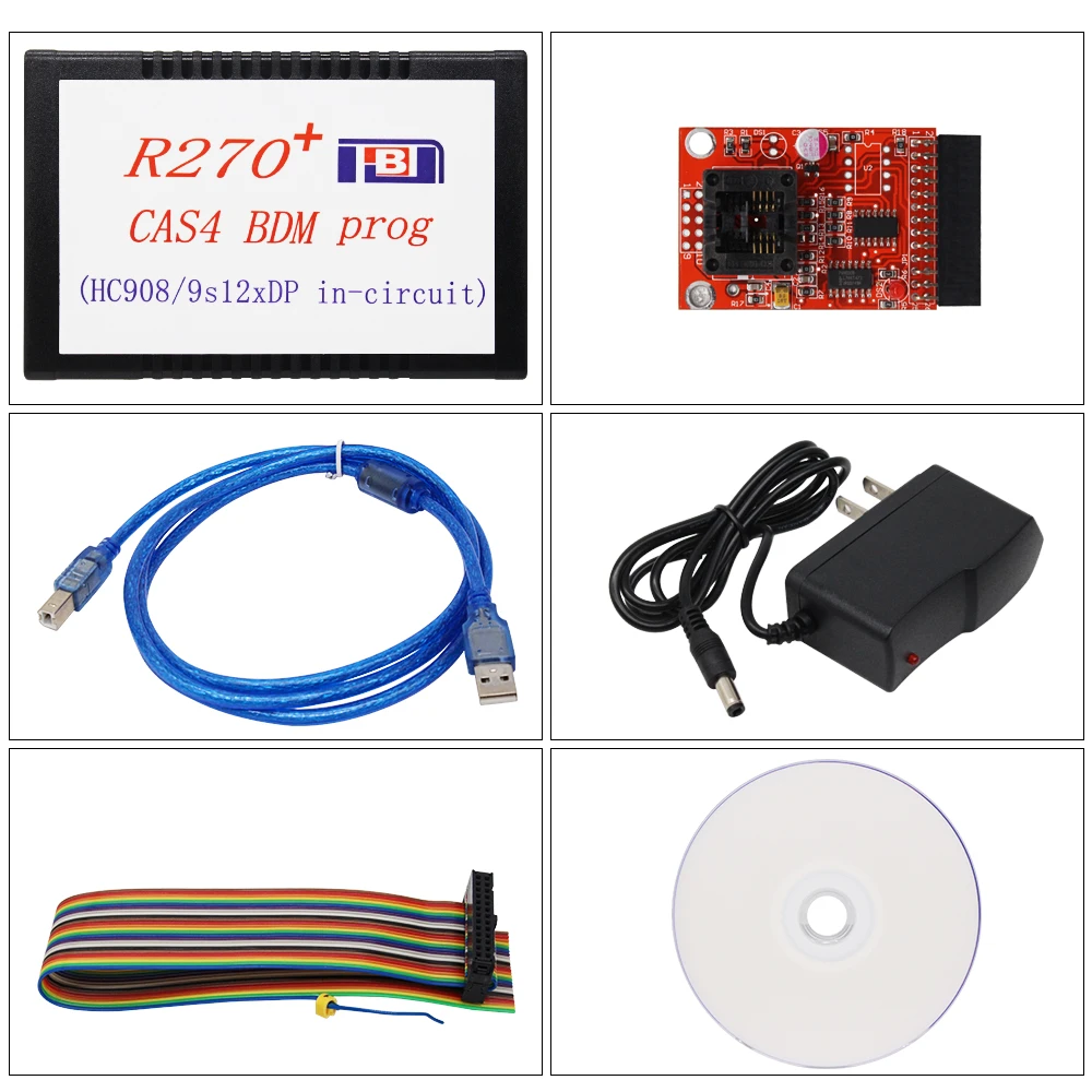 R270 BMD + V1.20 Авто CAS4 BDM программист Профессиональный для b key prog автомобильный