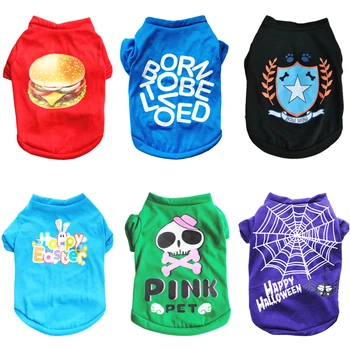 

Cute Pet Dog Clothes For Small Dogs Chihuahua Yorkshire Cheap Dog Vest Puppy Cat Clothing For Dogs Outfits Pet Outfit Ropa Perro