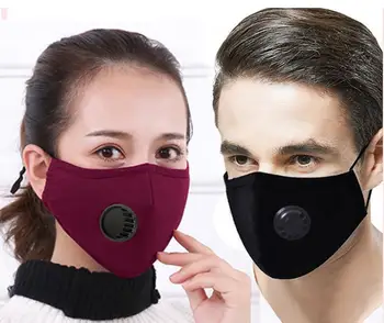 

1Pcs Face Mask Dust Mask Anti Pollution Masks PM2.5 Activated Carbon Filter Insert Can Be Washed Reusable Mouth Masks warm