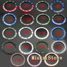 40 мм часы Титан керамический ободок подходят автоматические 40 мм мужские 43 мм случае механические мужские часы