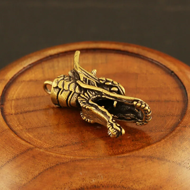 dragon head keychain pendants (4)