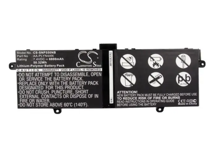 

cameron sino 6800mah battery for SAMSUNG Chromebook 550C XE550C22 XE550C22-A01US XE550C22-A02US XE550C22-H01 XE550C22-H01UK