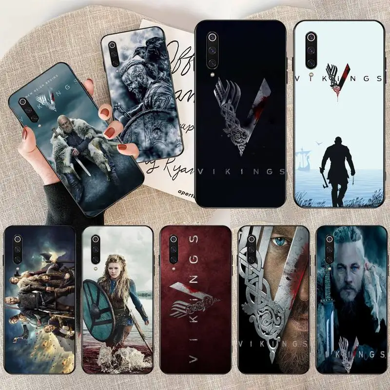 Чехол PENGHUWAN TV Vikings Ragnar Lothbrok черный мягкий чехол для телефона Xiaomi Mi9 9SE 8SE Pocophone F1 Mi8 Lite