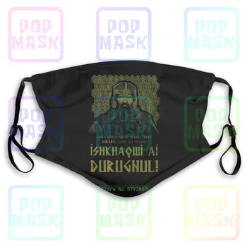 

Anti Pollution Mask Lord Of The Rings Gimli Ishkhaqwi Durugnul Replaceable Filter Anti-PM2.5