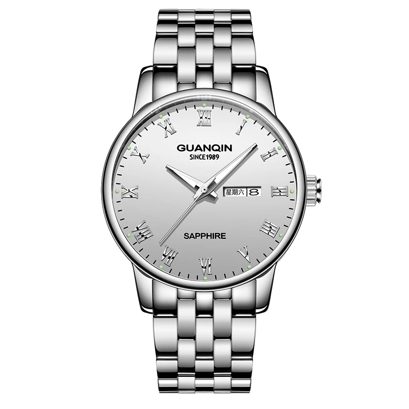 Guanqin GS19131 кварцевые мужские часы новые оригинальные водонепроницаемые и