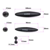 MNFT 2Set Black Underwater Float & Fishing Double Rattle 20g/30g Buoyancy EVA Inline Bobber Float Sea River Float Fishing Tackle ► Photo 2/6