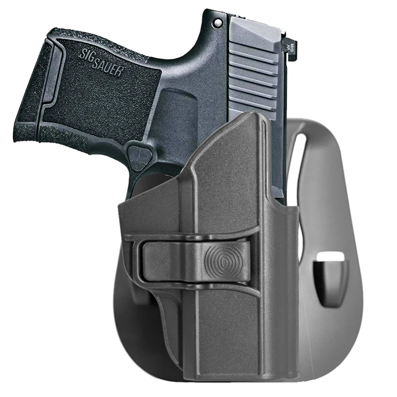 Тактическая кобура Sig P365 OWB Paddle с зажимом для ремня зиг сауера XL SAS 9 мм чехол