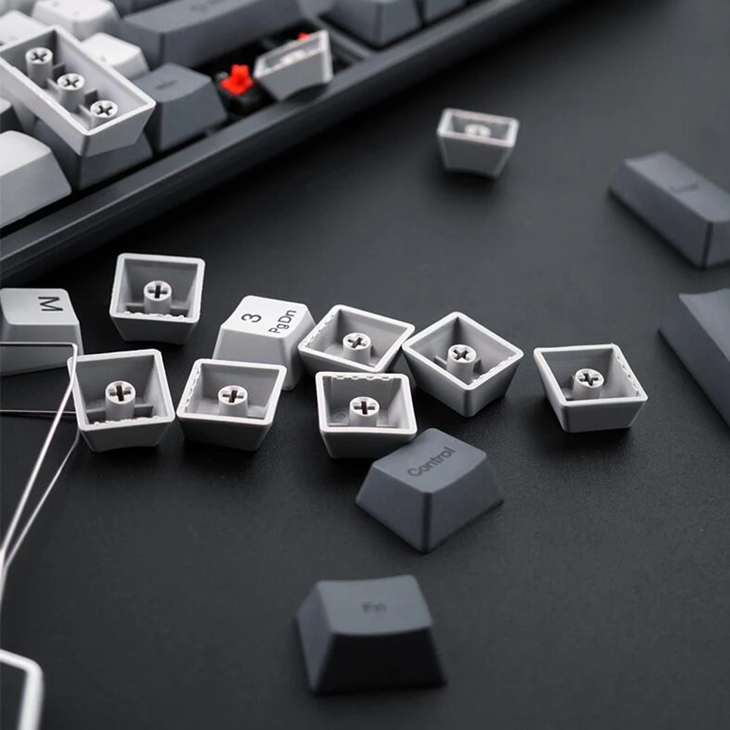 OEM Profile Thick PBT Keycap set for Mechanical Gaming Keyboard, 12.59x6.29x1.77inch