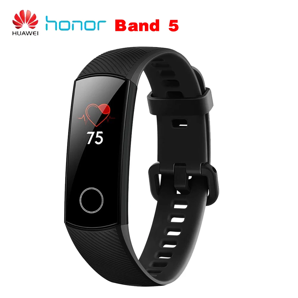 【Global version】 Huawei Band 5 Смарт-браслет AMOLED пульсометр фитнес сон Плавание Спорт