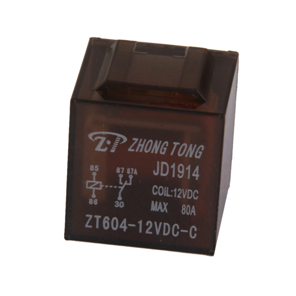 DC 12V/80A SPDT 5-Pin Relay Relays For Universal Car Truck Auto | Автомобили и мотоциклы