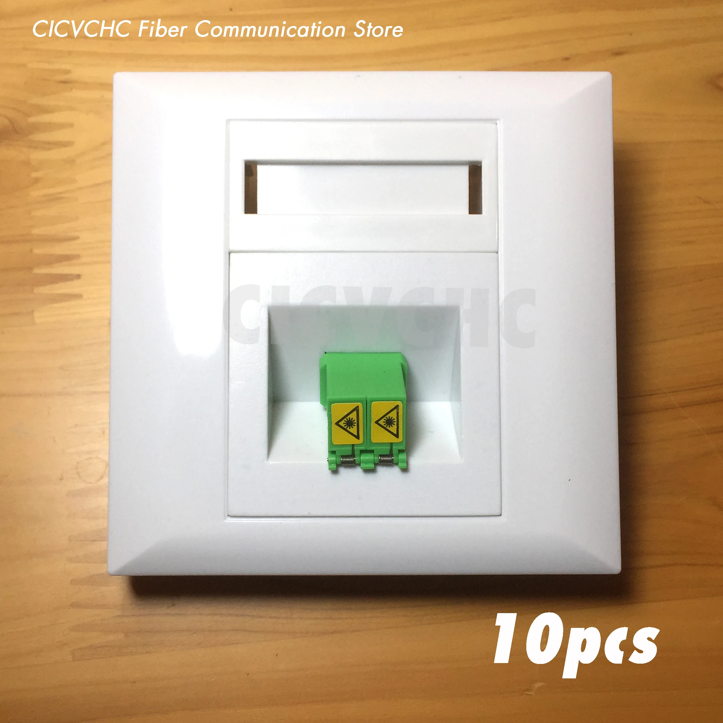 10 шт. 86x86 мм панель для Simplex SC или Дуплексный LC адаптер/белый/FTTH ODN|ftth terminal|ftthpannel |