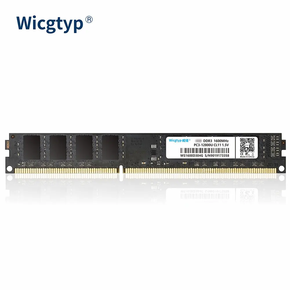 Wicgtyp DDR3 4 ГБ 8 ГБ 1600 МГц оперативная память 240pin для рабочего стола с высокой производительностью высокая скорость