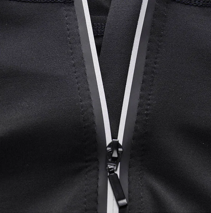 2019 высококачественный компрессионный Мужской комплект для бега спортивные